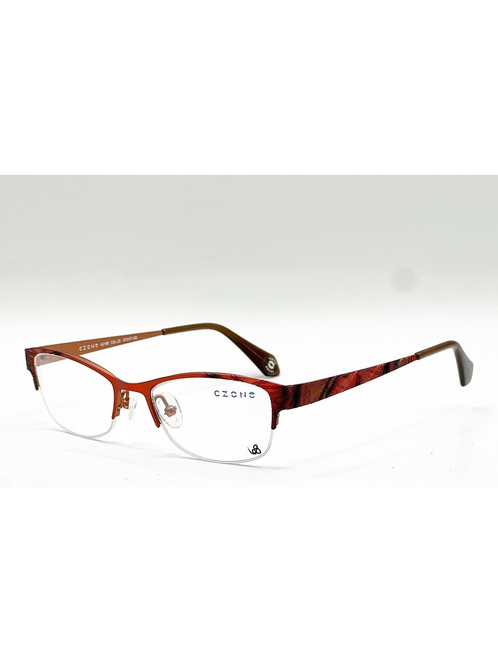 Czone H2198 25 Orange Authentic Eyeglasses 47-17-135